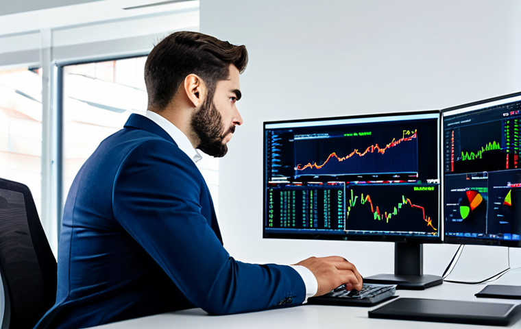 외환관리사와 국제 금융 기관 취업 전략 - Modern Financial Professional**
"A young, ambitious financial analyst in a contemporary Madrid offi...