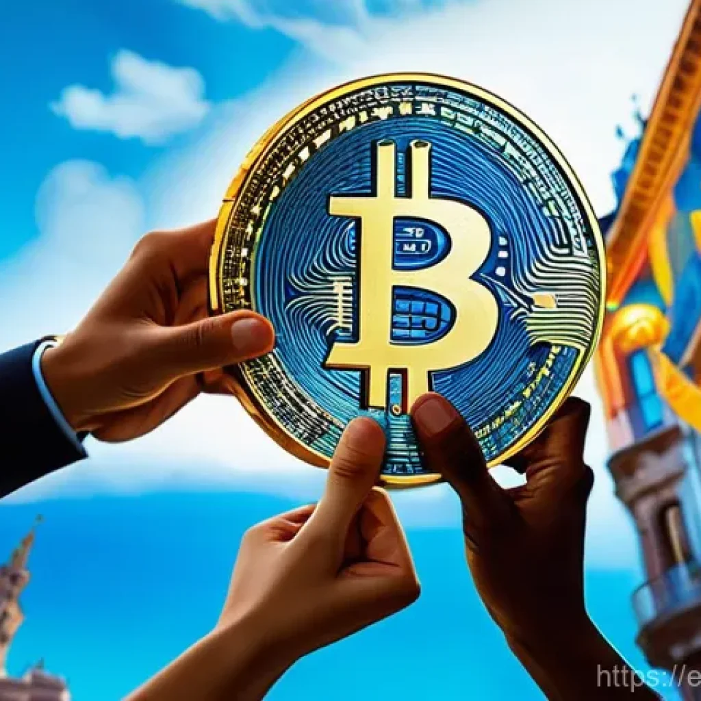 외환관리사와 블록체인 활용 - **Image Prompt: The Digital Evolution of Global Finance**
A vibrant and dynamic scene depicting ...