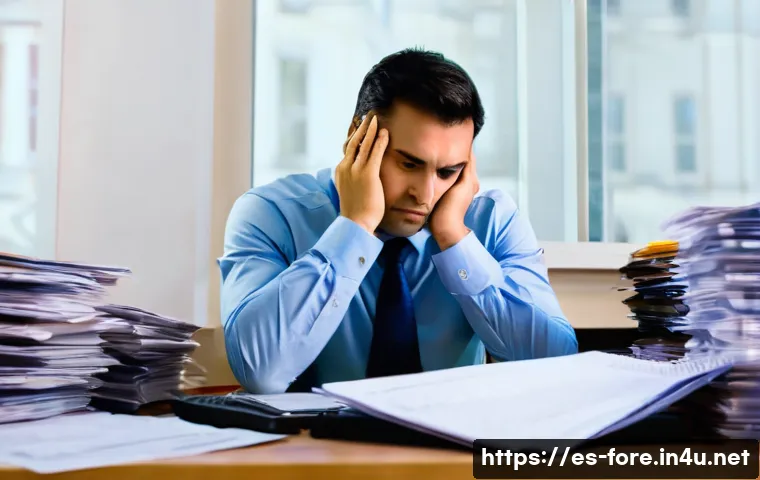 외환관리사와 외환 리스크 분석 도구 - **Prompt 1: The Anxious Importer**
"A realistic, high-definition image of Javier, a small busine...