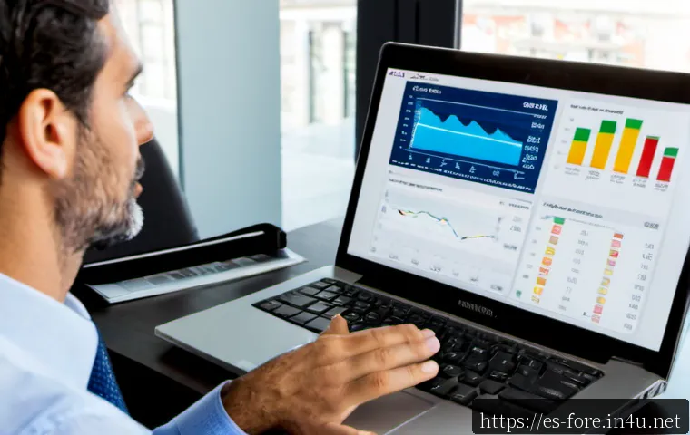 Home 17 외환관리사와 외환 거래 실패 사례 - Photorealistic financial advisor in a modern Madrid office calmly explaining foreign exchange risk t...